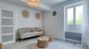 Appartement 2 pièces meublé