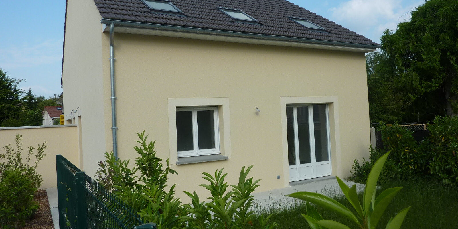 Maison 3 pièces avec jardin