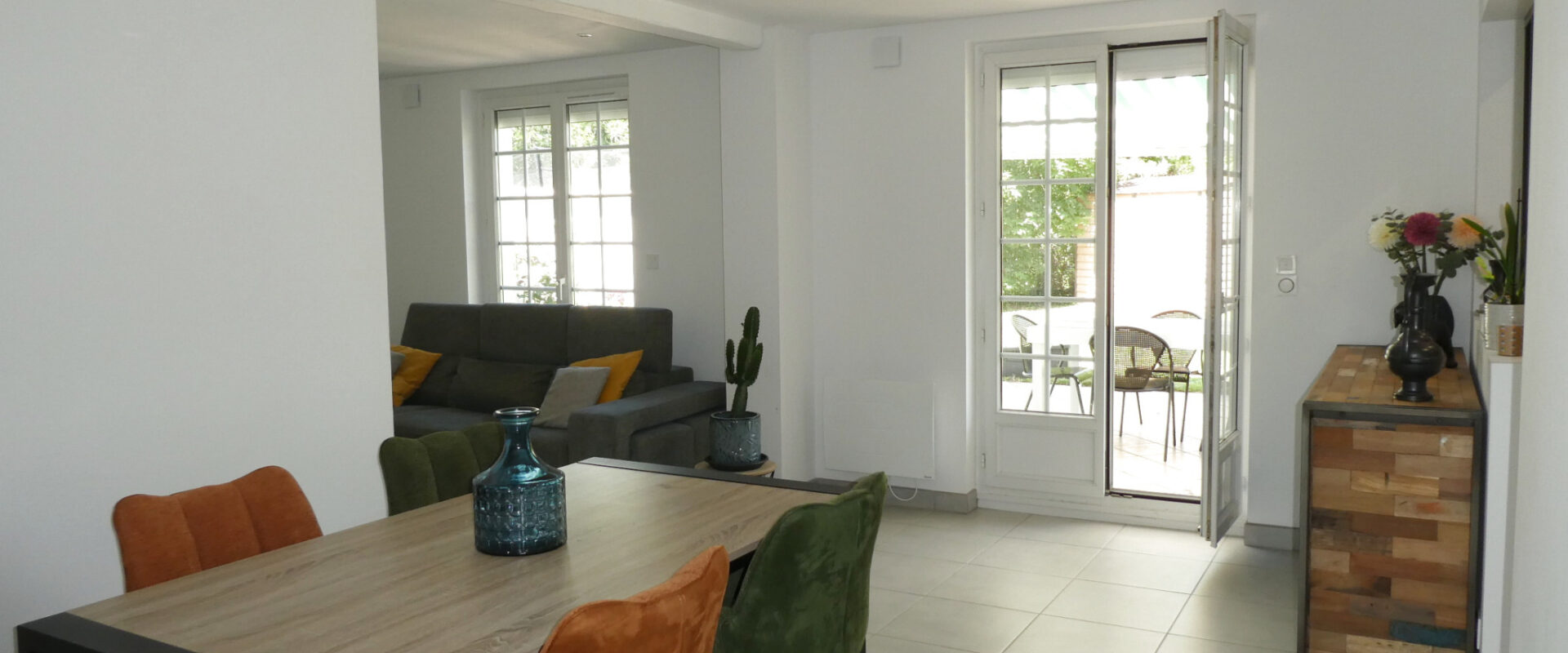 Maison individuelle 5 pièces avec jardin