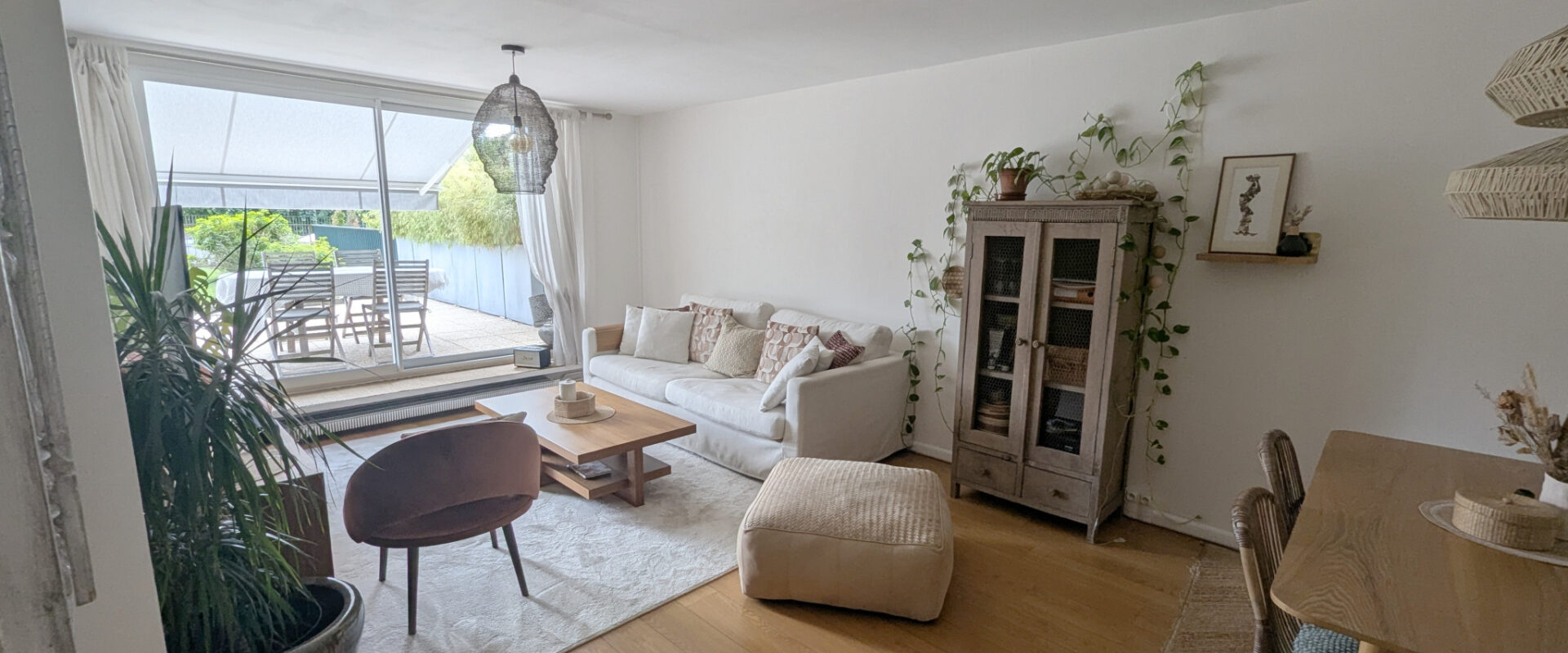 En hypercentre, appartement avec jardin. Produit rare au centre