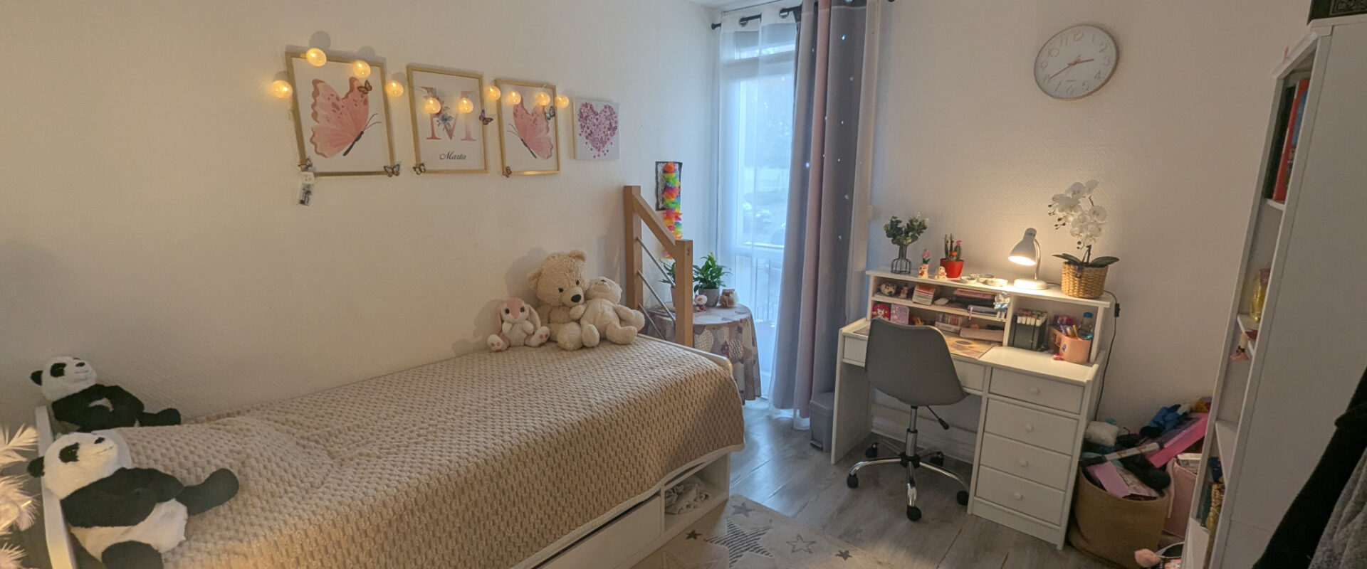 RDC Appartement de 4 pièces à la Butte Monceau