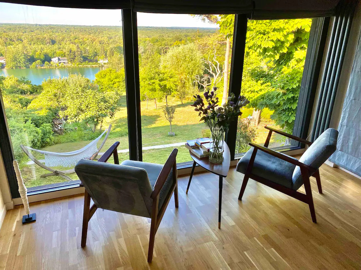 Maison contemporaine 2 pièces meublée