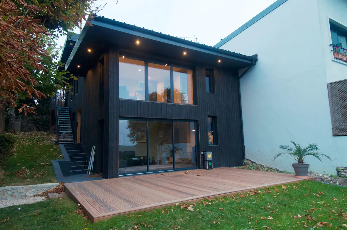 Maison contemporaine 2 pièces meublée