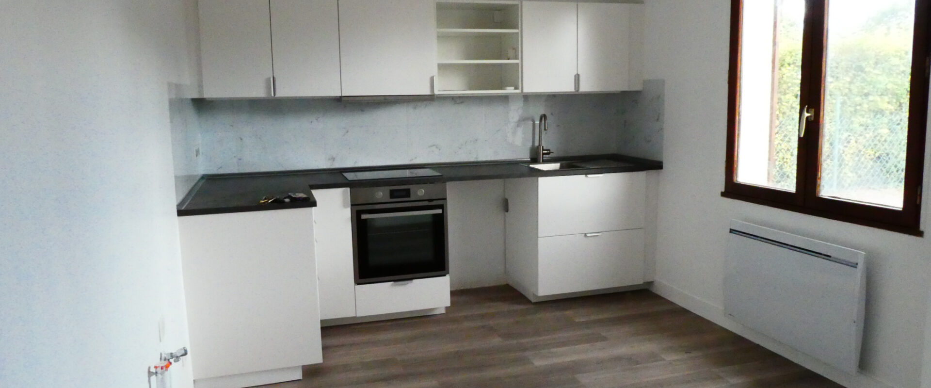 Maison individuelle 4 pièces avec jardin