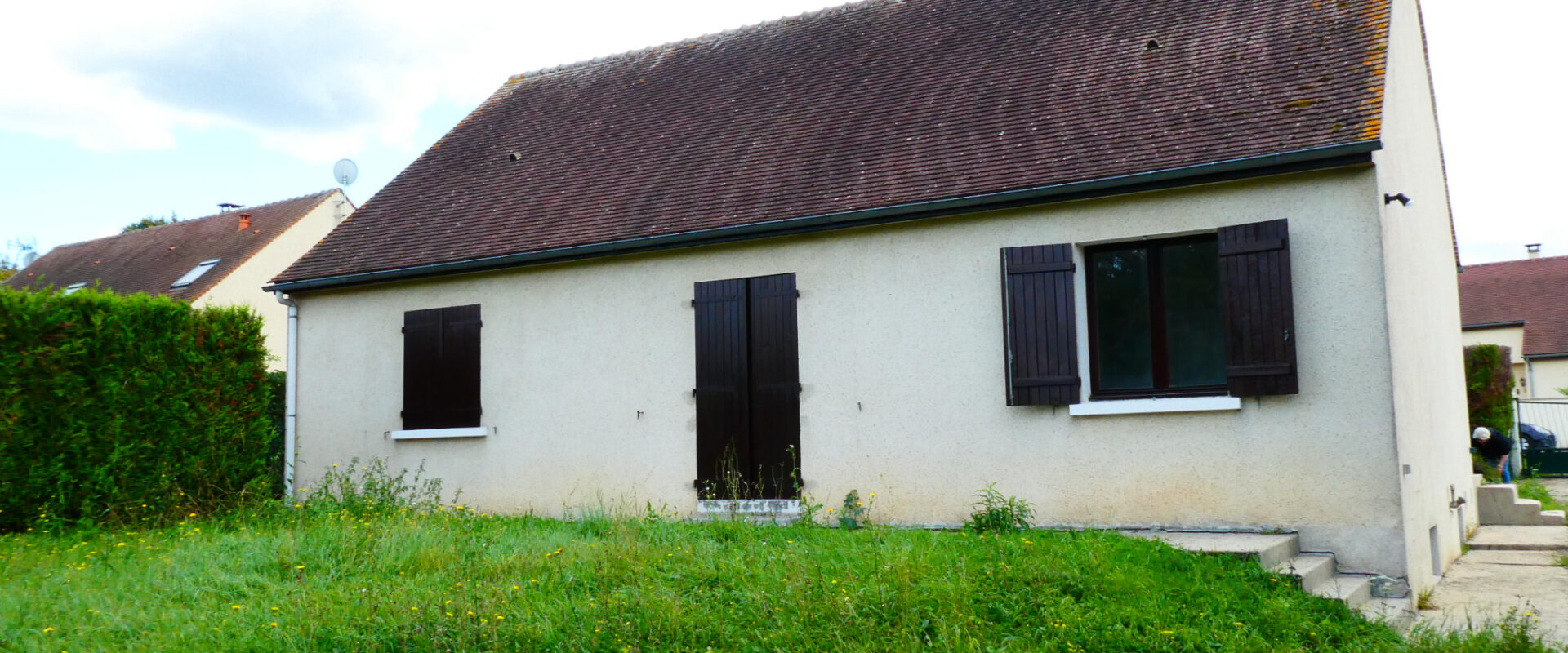 Maison individuelle 4 pièces avec jardin