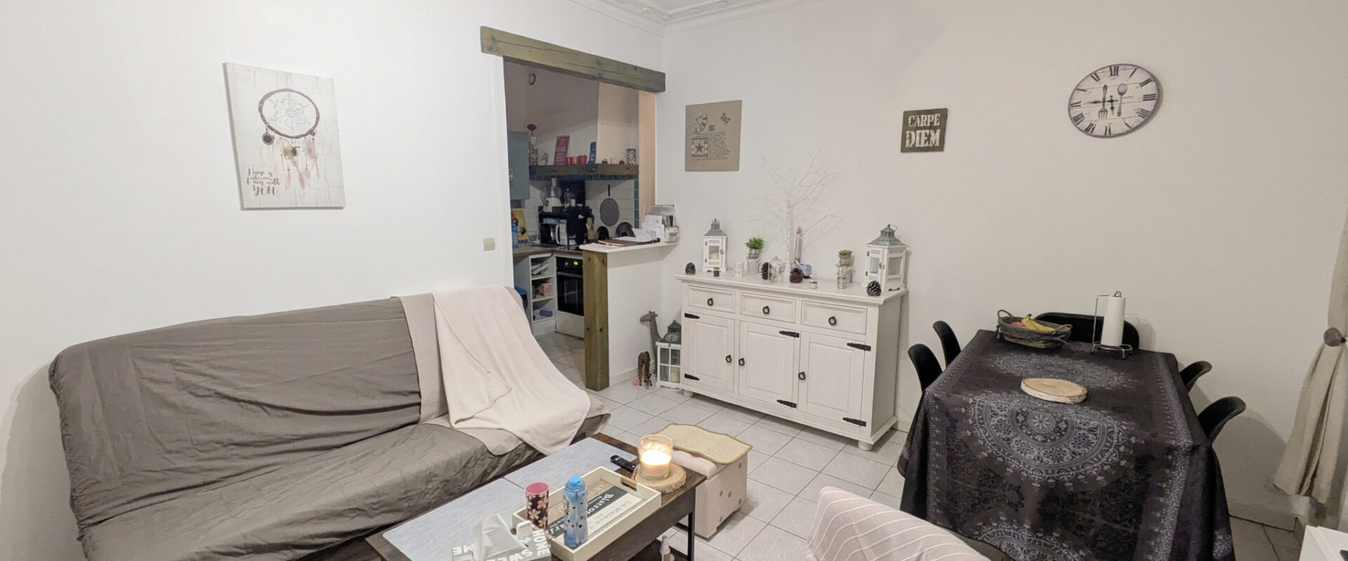 Appartement 2 pièces vendu loué