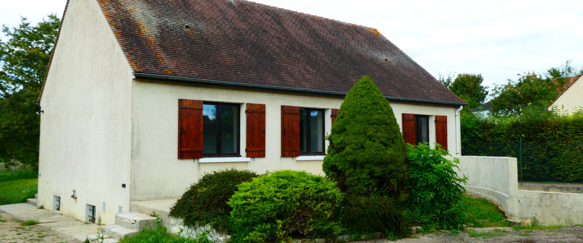 Maison individuelle 4 pièces avec jardin