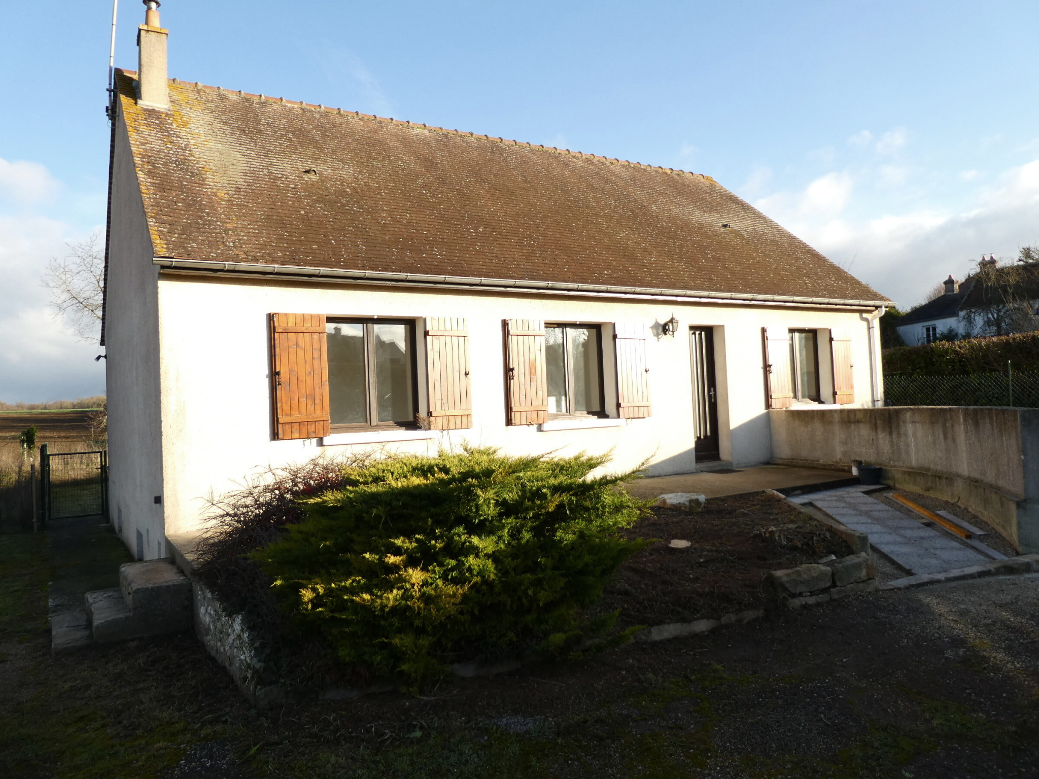 Maison individuelle 4 pièces avec jardin