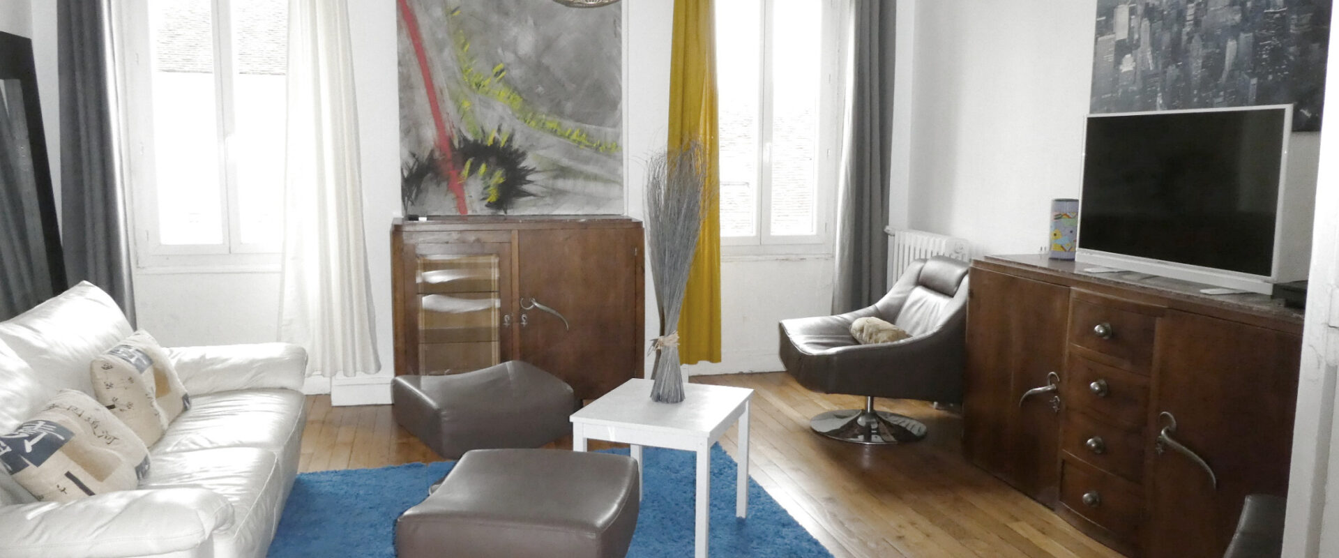 Appartement 4 pièces meublé en centre ville