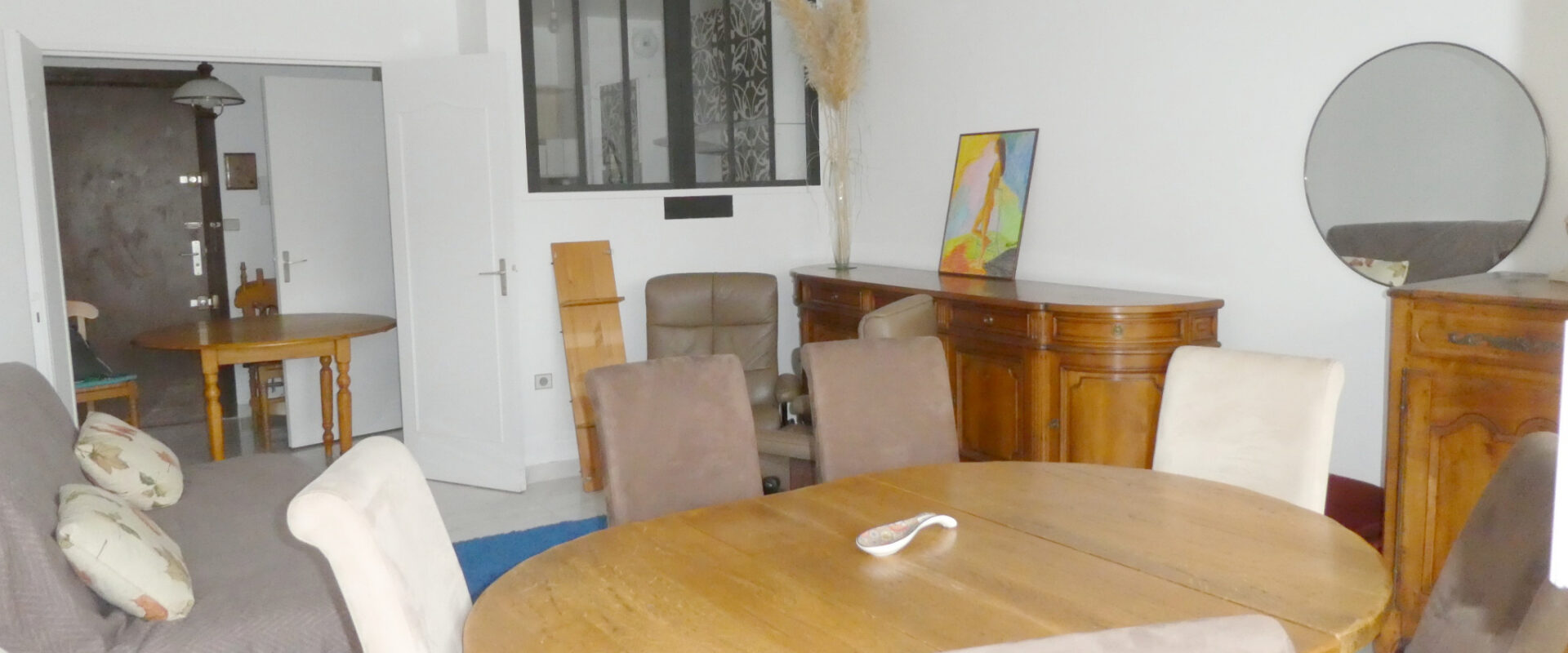 Appartement 3 pièces meublé en résidence