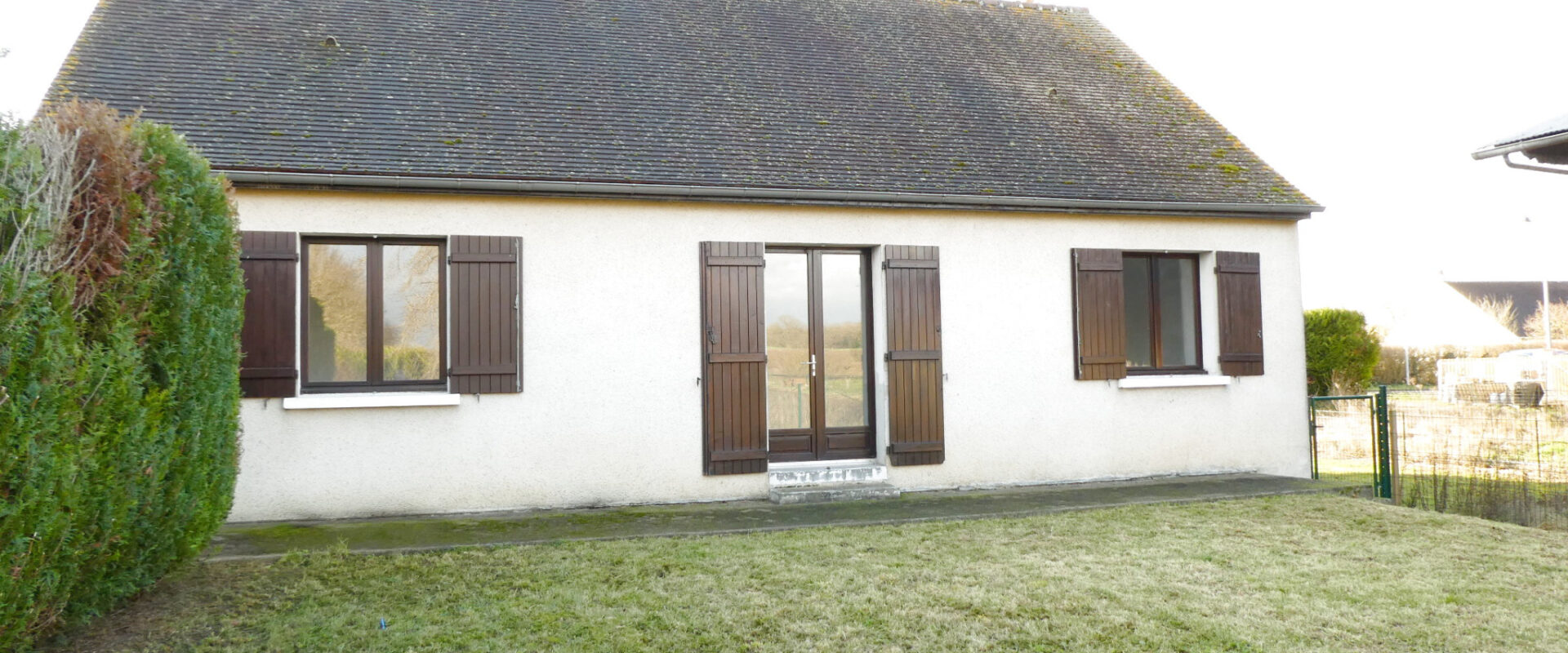Maison individuelle 4 pièces avec jardin