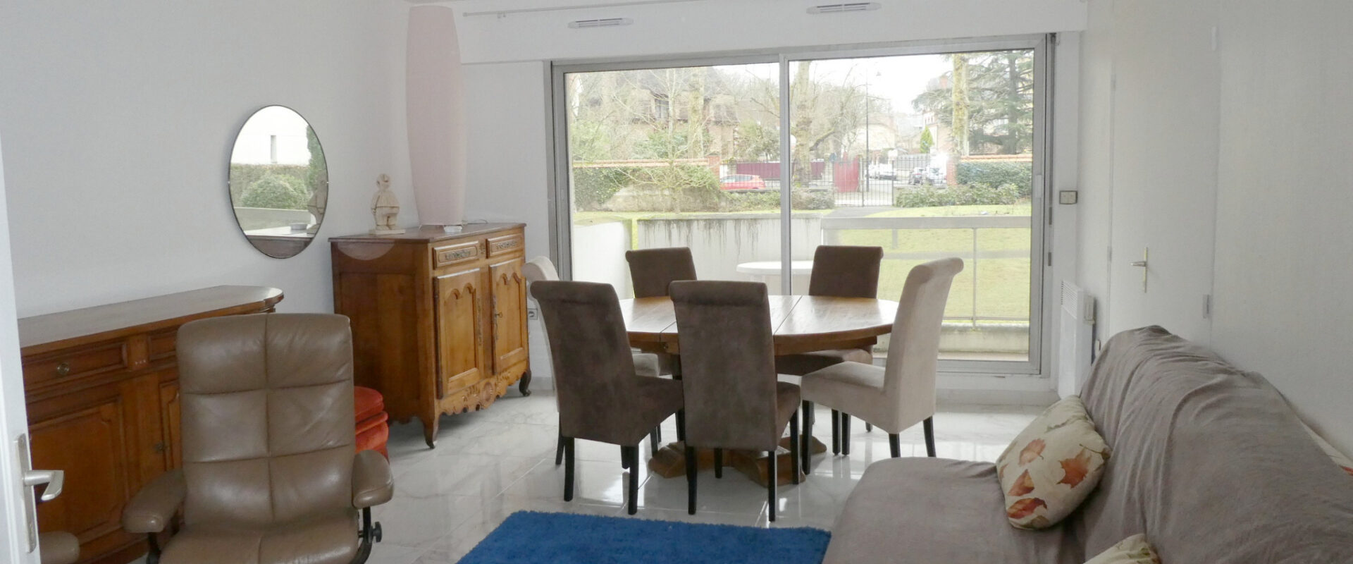 Appartement 3 pièces meublé en résidence