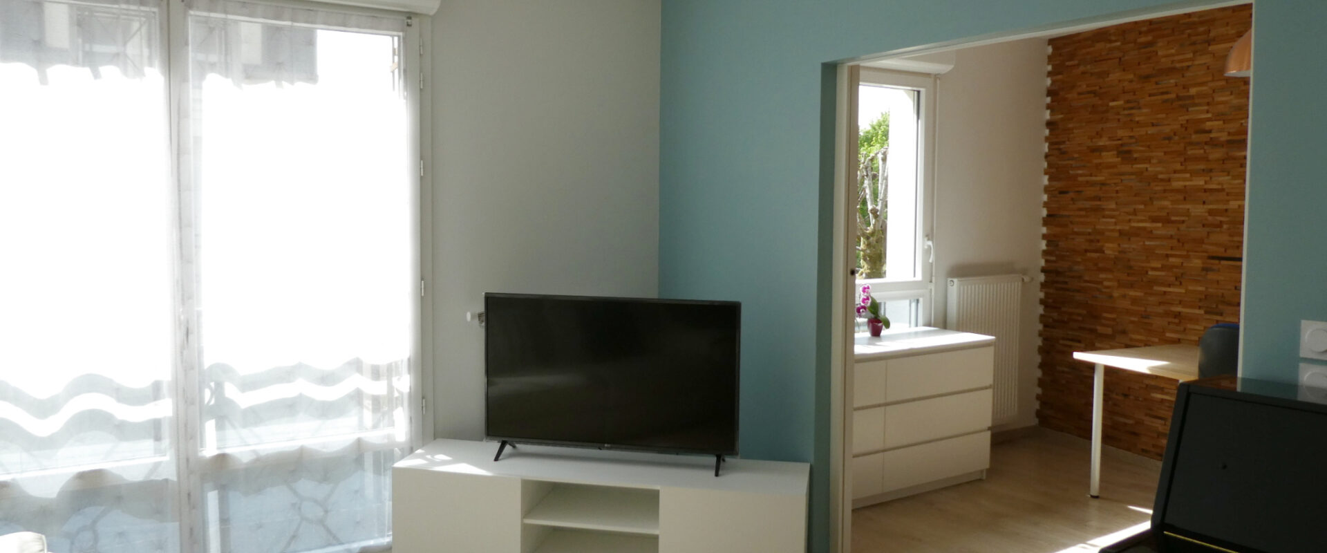 Appartement 3 pièces meublé en résidence récente, avec parking