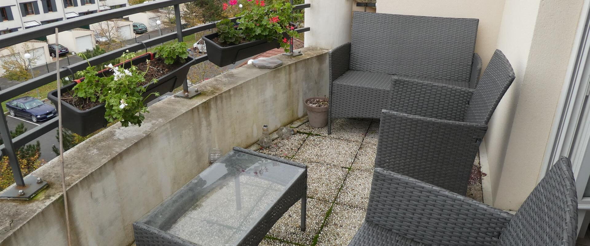 Appartement 3 pièces avec parking