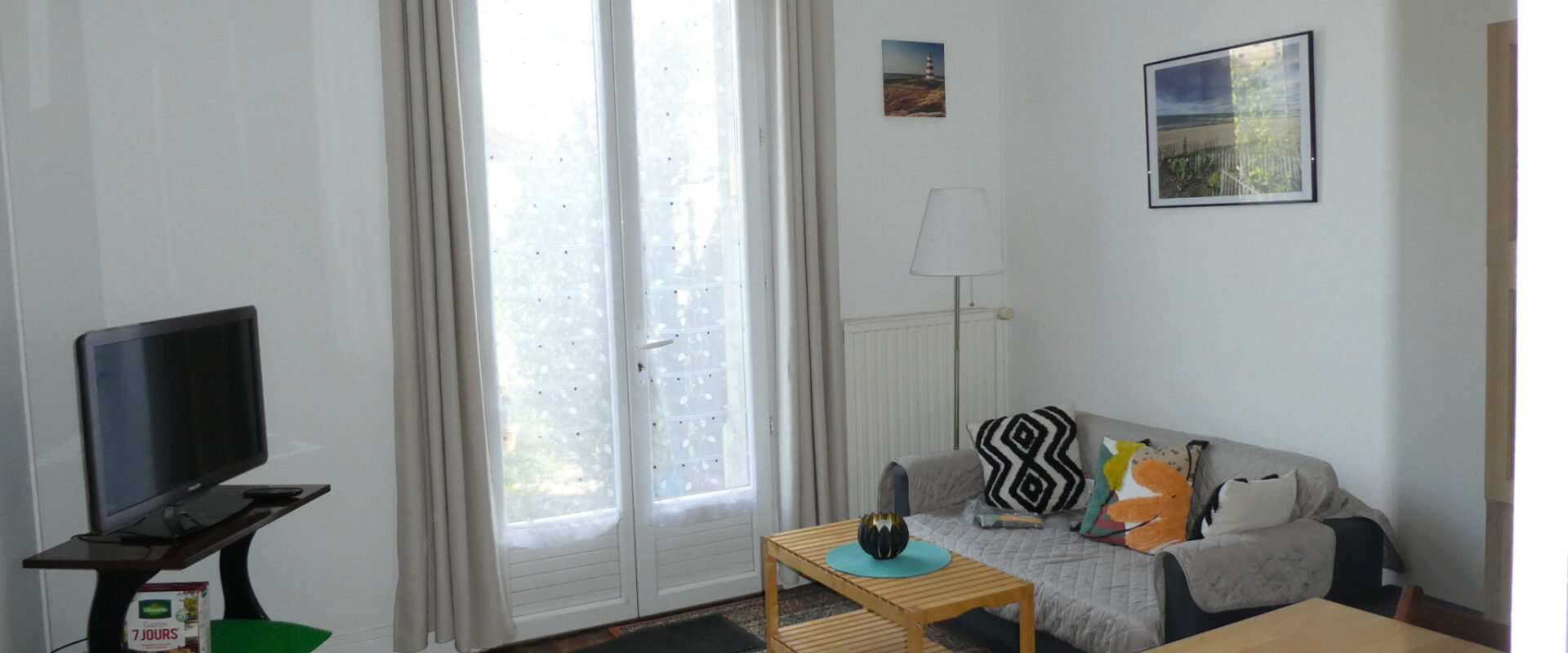 APPARTEMENT 2 PIÈCES MEUBLÉ 35 m2 avec jardin