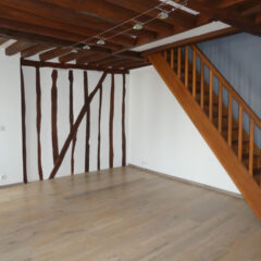 Appartement 3 pièces duplex 72 m2 au sol (55 m2 Loi Boutin) en centre ville