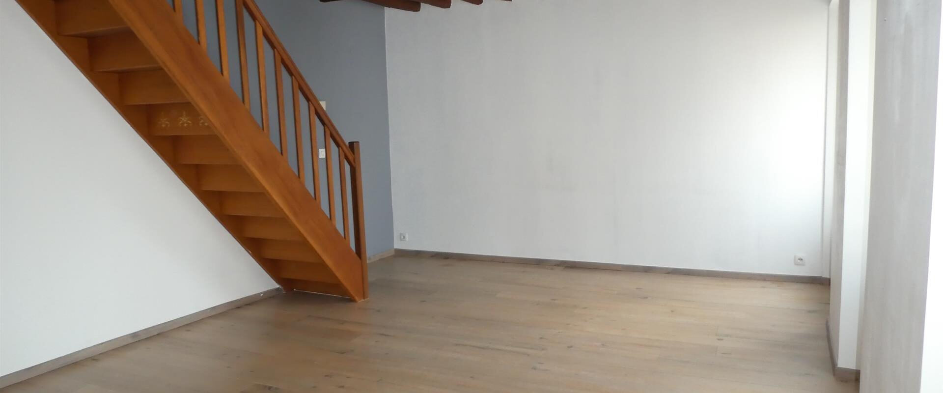 Appartement 3 pièces duplex 72 m2 au sol (55 m2 Loi Boutin) en centre ville