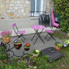 APPARTEMENT 2 PIÈCES MEUBLÉ 35 m2 avec jardin